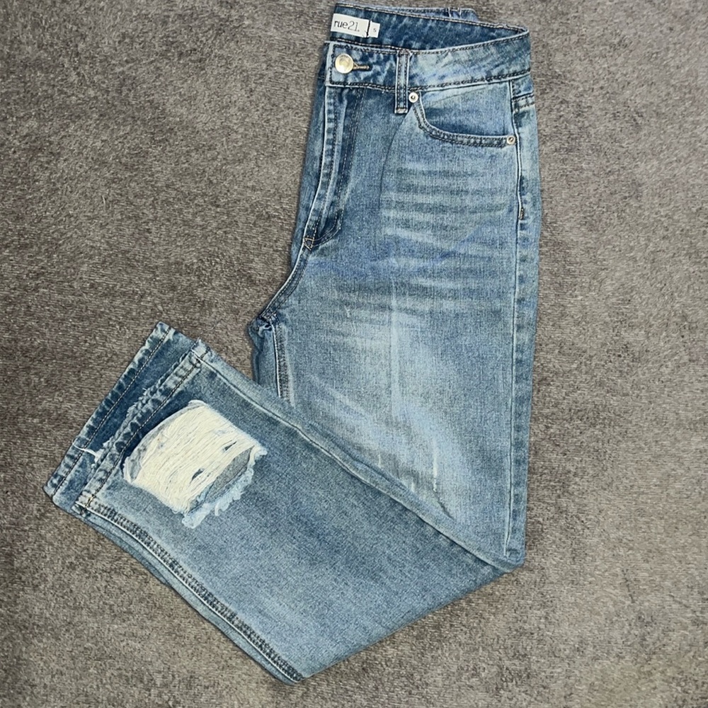 Straight Leg Jeans